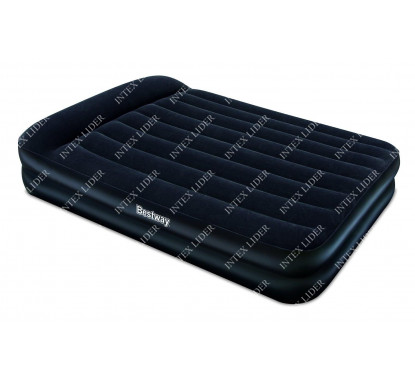 67403 Bestway Надувная кровать Premium Air Bed — Air Pump(Queen) 203х152х46 см со встроенным насосом