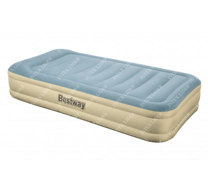 69005 Надувная кровать Essence Fortech Bestway 191х97х36см, встроенный электронасос