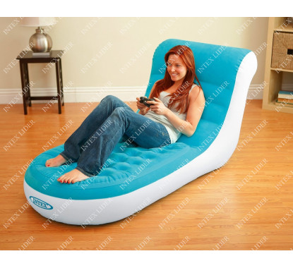 68880 Надувное кресло Splash Lounge Intex 68563, 84 x 170 x 81 см.