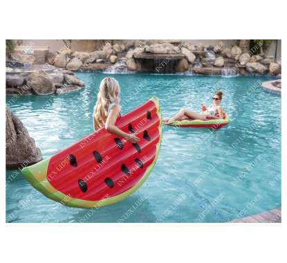 43159 BestWay Матрас для плавания Фрукты (арбуз, ананас, киви, клубника)