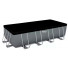 5619Q Bestway Каркасный прямоугольный бассейн, 549х274х132см+фильтрнасос, лестница, тент